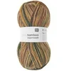 Image de Pelote de laine à chaussettes à tricoter Superba bamboo superwash - 100GR -(...) - 048 marron - Terra