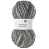 Image de Pelote de laine à chaussettes à tricoter Superba bamboo superwash - 100GR -(...) - 049 gris - Stones
