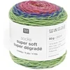 Image de Laine à chaussette Socks Super Soft Super Dégradé 4 fils -(...) - 04 Vert Rainbow