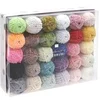 Image de Kit de 30 Pelotes de Fil Chenille Ricorumi Nilli Nilli -(...) - Multicolore