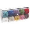 Image de Kit de 10 Pelotes de Fil Chenille Ricorumi Nilli Nilli Rainbow -(...) - Multicolore