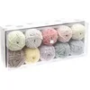 Image de Kit de 10 Pelotes de Fil Chenille Ricorumi Nilli Nilli Pastel -(...) - Multicolore