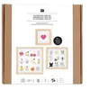 Image de Kit de Broderie Point de Croix - Pixel Art - 3 Pcs