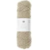 Image de Découvrez la Pelote de Laine et Soie Luxury Natural Silk Blend de : Douceur et Luxe pour Vos Créations Estivales(...) - 03 Beige