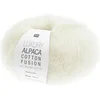 Image de Coton bio à Tricoter & alpaga Luxury Alpaca Cotton Fusion - - La rencontre parfaite entre fraîcheur, douceur et luxe(...) - 01 Creme