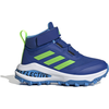 Image de Chaussures de running à lacets élastiques avec scratch enfant adidas Fortarun All Terrain Cloudfoam Sport Bleu 28 GZ1806