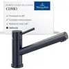 Image de Villeroy & Boch Como robinetterie de cuisine basse pression avec cartouche céramique, plage de pivot. 360° et hauteur de bec 135 mm, commande par poignée précise, pour éviers de cuisine, Anthracite en occasion ou reconditionné