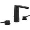 Image de Mitigeur lavabo 3 trous VILLEROY ET BOCH Conum sans tirette Noir mat