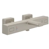 Image de Mitigeur bain douche thermostatique VILLEROY ET BOCH Universal carré Brushed Nickel Matt