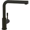 Image de Robinet cuisine avec douchette VILLEROY ET BOCH Steel Shower window noir mat