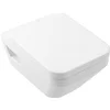 Image de Cuvette WC suspendu sans bride VILLEROY ET BOCH Architectura Twistflust rectangle avec abattant frein de chute