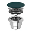 Image de Bonde lavabo à écoulement libre Vert Teal CeramicPlus