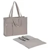 Image de LÄSSIG Baby Sac à Langer avec Matelas à Langer, Fixation pour Poussette, Production Durable/GRE Tote Up Bag Taupe en occasion ou reconditionné