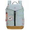 Image de LÄSSIG Sac à Dos de randonnée pour Enfants Sac à Dos pour Enfants avec Sangle de Poitrine Bretelles rembourrées Hydrofuge, 14 litres/Big Outdoor Backpack Nature Light Blue en occasion ou reconditionné