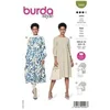 Image de Patron 5948 - Robe taille haute et encolure ronde du 36 au 46 (FR) - Model FR 36-46
