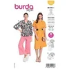 Image de Patron 6023 - Robe et de la blouse du 34 au 44 (FR) - Model FR 34-44