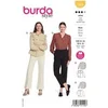 Image de Patron 5939 - Blouses avec des manches froncées du 34 au 44 (FR) - Model FR 34-44
