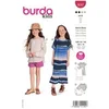 Image de Patron 9247 - Robe et une blouse avec des manches raglan du 5 au 10 ans - Model FR 5-10 ans