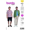 Image de Patron 5842 - Chemises pour hommes du 48 au 58 FR - Model FR 48-58