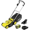 Image de Tondeuse à gazon sur batterie LMO 3-18- coupe 34 cm- mulshing kit- bac 35l- 3500 tr/min- 350m²