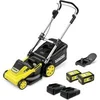Image de Tondeuse à gazon sans fil 36 V LMO 5-18 Dual avec 2 batteries 18V-5Ah- moteur brushless- autonomie 550 m²- coupe 41 cm