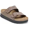 Image de Birkenstock - Arizona Flex Platform BFBC - Sandales femme Mocca - 38 - Étroit