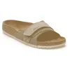 Image de Birkenstock - Oita Nubuck Suede Leather - Sandales Taupe - 39 - Étroit