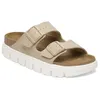 Image de Birkenstock - Arizona Chunky BF - Sandales femme Sandcastle - 39 - Étroit
