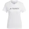Image de T-shirt femme adidas Terrex Classic Logo Blanc XS HZ1391