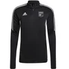 Image de Haut d'entraînement 1/4 zip enfant OL 2022/23 Noir 9/10 ans GB2748
