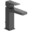 Image de Duravit Manhattan Mitigeur monocommandé pour lavabo, saillie 129 mm, avec garniture découlement, MH1020001046, Couleur: noir mat en occasion ou reconditionné