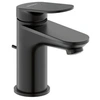 Image de Mitigeur lavabo Wave S avec vidage noir mat
