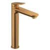 Image de Mitigeur lavabo DUVARIT Wave XL sans vidage bronze brossé