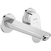 Image de Mitigeur lavabo encastré Wave chromé brillant