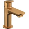 Image de Robinet lave-mains eau froide Wave bronze brossé