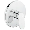 Image de Façade robinet encastré 2 sorties Wave sans inverseur chromé brillant