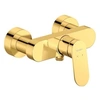Image de Mitigeur de douche mécanique Wave doré poli