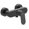 Image de Mitigeur de douche mécanique Wave noir mat