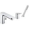 Image de Duravit Wave mitigeur de baignoire à 3 trous, mitigeur monocommande avec cartouche en céramique, robinetterie de baignoire, chrome en occasion ou reconditionné