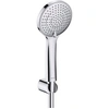 Image de Pommeau de douche Universal 11 cm chromé avec support