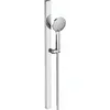 Image de Pommeau de douche MinusFlow flexible et barre chromé