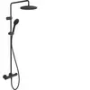 Image de Colonne de douche thermostatique MinusFlow noir mat