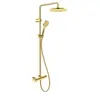 Image de Colonne de douche thermostatique MinusFlow doré poli