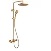 Image de Colonne de douche thermostatique MinusFlow Bronze brossé