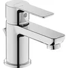 Image de Duravit D-Code Mitigeur monocommandé pour lavabo S FreshStart et Minusflow, avec garniture d'écoulement, DC1013001010, Couleur: Chrome brillant en occasion ou reconditionné