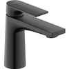 Image de Mitigeur lavabo taille S Tulum Freshstart noir mat sans tirette ni vidage