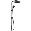 Image de Colonne De Douche Avec Inverseur Manuel - Economie D'Eau - Vitalio Start System 250 - Noir Mat - 266802431