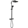 Image de Colonne De Douche Avec Mitigeur Thermostatique - Economie D'Eau - Vitalio Comfort 250 - Noir Mat - 266962431