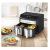 Image de Friteuse à air chaud double chambre 7 l, 2400 W Gourmet MAXX