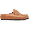 Image de Birkenstock Sabots Naples Wrapped Natural Leather Oiled